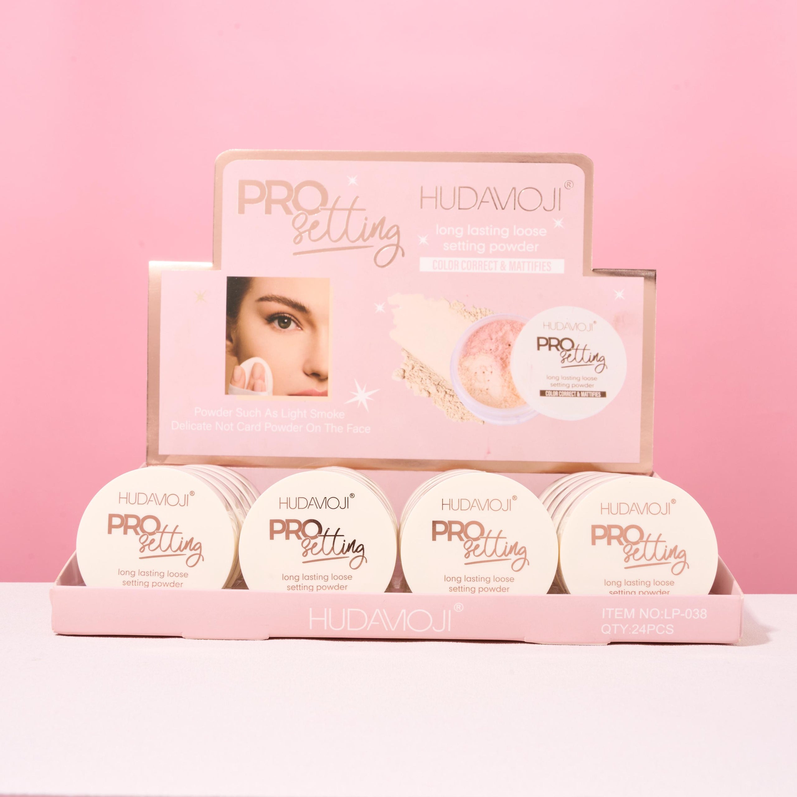 Huda Mouji 4-in-1 Loose Powder