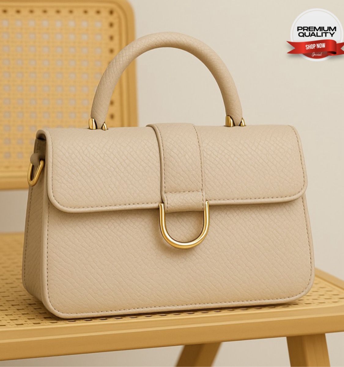 Premium PU Leather Shoulder Bag