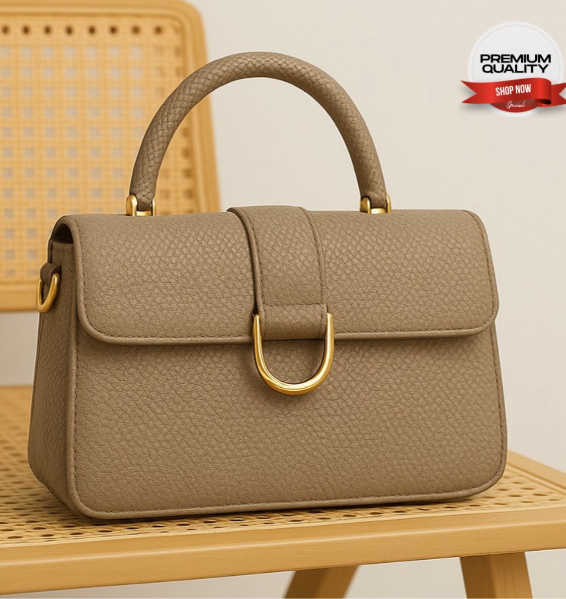 Premium PU Leather Shoulder Bag