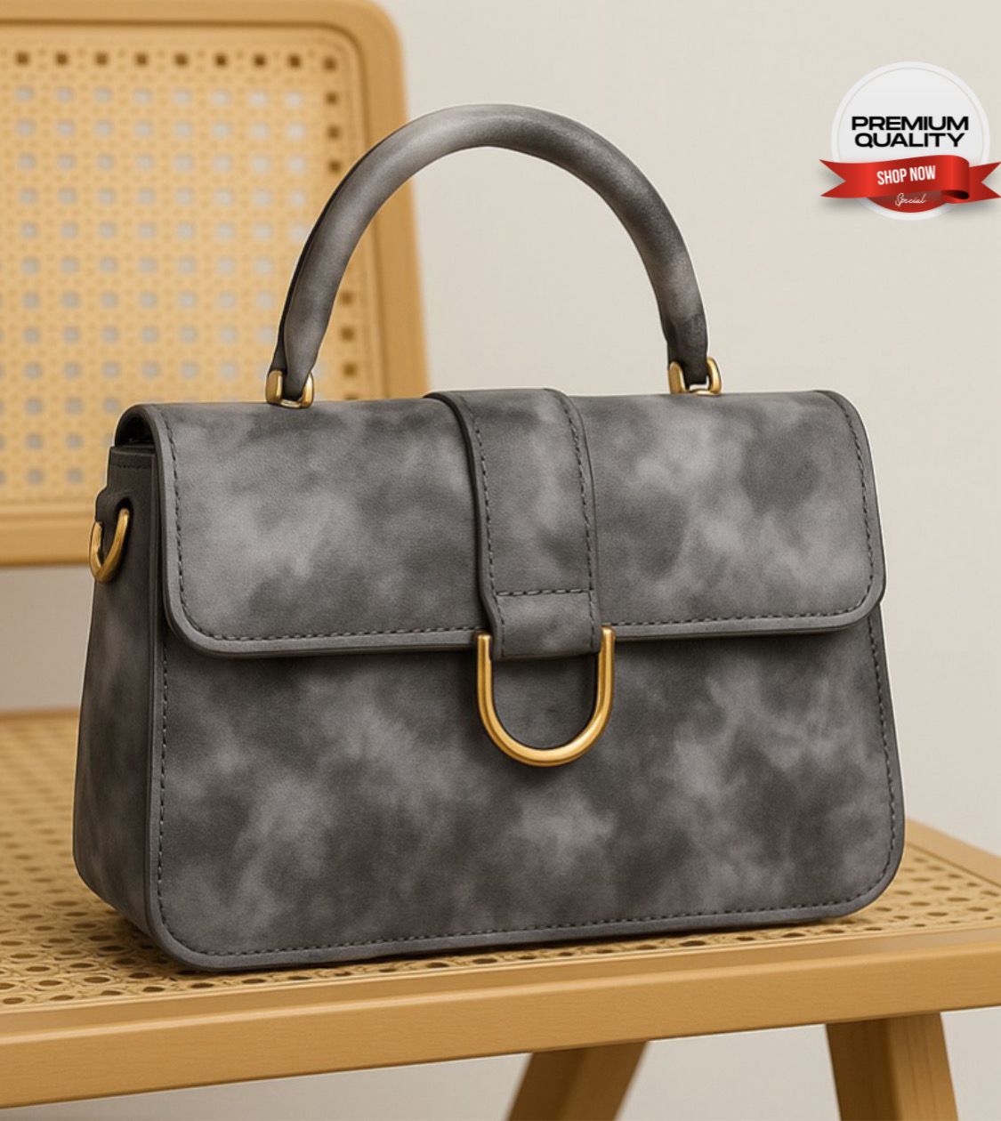 Premium PU Leather Shoulder Bag