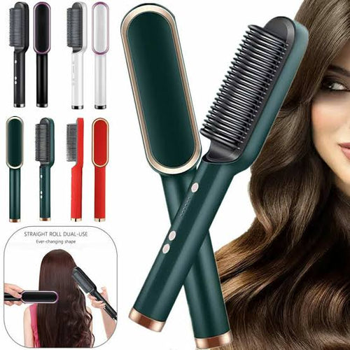 *Brushes Straightener*